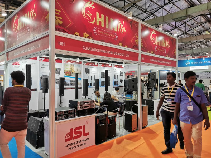 JSL爵士龍音響出席印度孟買PALM Expo India 2019